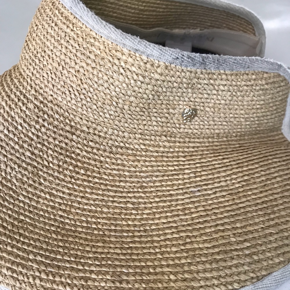 Helen Kaminski Mita' Packable Raffia Visor